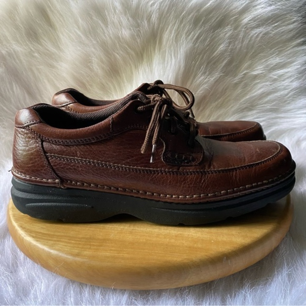 Nunn Bush Shoes Mens Size 11‎ M Brown Lace Up